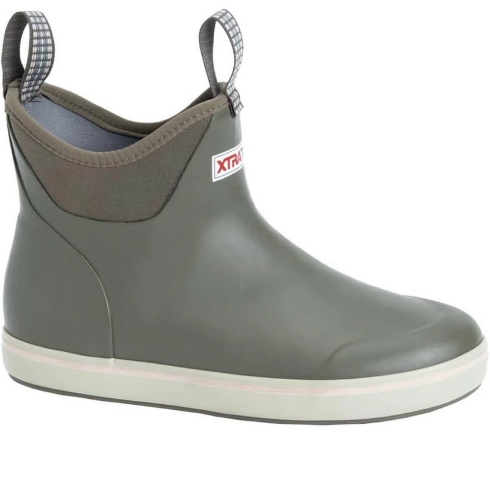 XTRATUF Women's Green Ankle Rain Boots